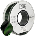 Silk PLA Filament Dual Color Schwarz/Grün 1,75 mm – 1 kg | Professional Lab