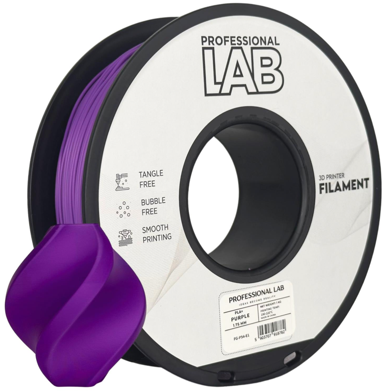 PLA+ Filament Lila 1,75 mm – 1 kg | Professional Lab